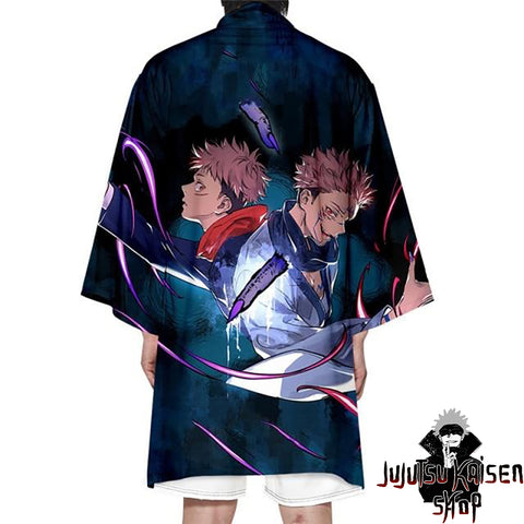 Kimono Jujutsu Kaisen Yuji et Sukuna - Jujutsu Kaisen Shop