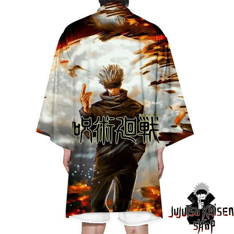 Kimono Gojo Satoru Infinite vold - Jujutsu Kaisen Shop