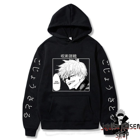 Sweatshirt Jujutsu Kaisen Gojo avec lunettes - Jujutsu Kaisen Shop