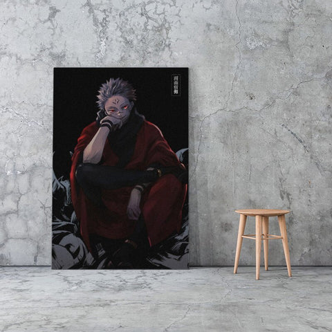 Tableau Art Jujutsu Kaisen Sukuna - Jujutsu Kaisen Shop