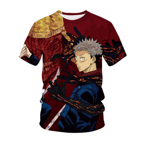 T-Shirt Itadori Possédé Jujutsu Kaisen - Jujutsu Kaisen Shop