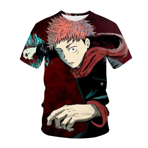 T-Shirt Itadori Energie Occulte - Jujutsu Kaisen Shop