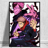 Tableau Itadori et Sukuna Jujutsu Kaisen - Jujutsu Kaisen Shop