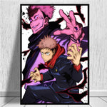 Tableau Itadori et Sukuna Jujutsu Kaisen - Jujutsu Kaisen Shop