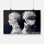 Tableau Sukuna vs Satoru Gojo Jujutsu Kaisen - Jujutsu Kaisen Shop