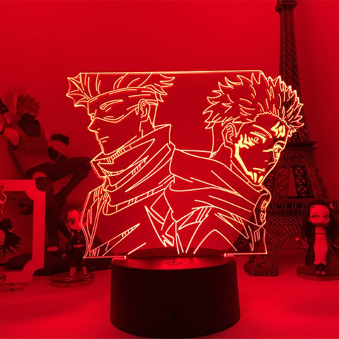 Lampe Gogo Satoru et Sukuna - Jujutsu Kaisen Shop