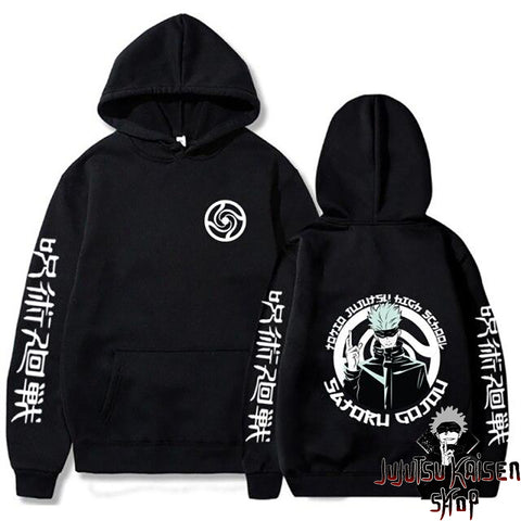 Sweat à capuche Gojo Satoru Jujutsu Kaisen - Jujutsu Kaisen Shop