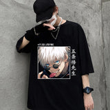 T-shirt Gojo Satoru avec des lunettes - Jujutsu Kaisen Shop