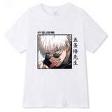 T-shirt Gojo Satoru avec des lunettes - Jujutsu Kaisen Shop