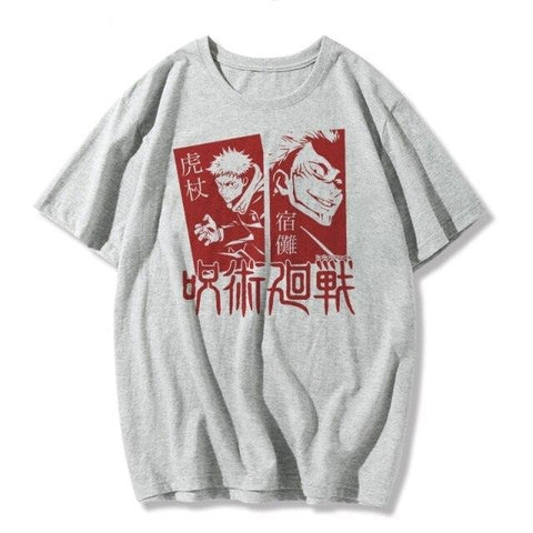 T-shirt Jujutsu Kaisen Itadori et Sukuna - Jujutsu Kaisen Shop