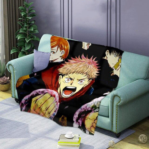 Plaid Team Itadori Jujutsu Kaisen - Jujutsu Kaisen Shop