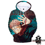 Sweat à Capuche Anime Jujutsu Kaisen 3D - Jujutsu Kaisen Shop