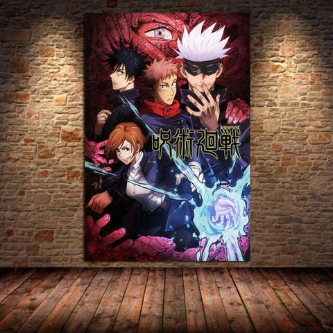 Tableau Art Anime Jujutsu Kaisen - Jujutsu Kaisen Shop