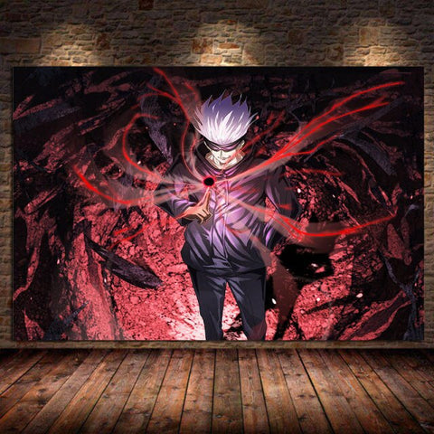 Tableau Gojo Jujutsu Kaisen - Jujutsu Kaisen Shop