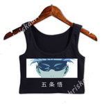 Crop Top Satoru Goju - Jujutsu Kaisen Shop