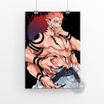Tableau Anime Sukuna Jujutsu Kaisen - Jujutsu Kaisen Shop